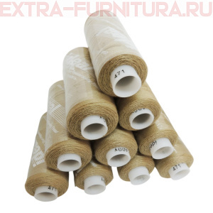 Нитки IDEAL бытовые 40/2 366м, цв.471 бежевый (уп.10шт)