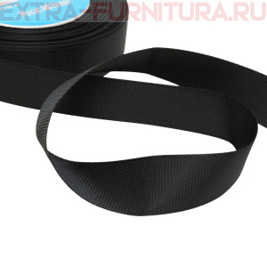 Лента репсовая Magic4Hobby шир. 20мм цв.030 черный уп.22,86м (+/-1м)