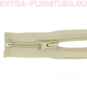 Молния Спираль разъемная дл. 40см, Т5, цв.307 светло бежевый LOGO