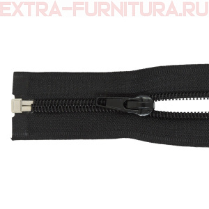 Молния Спираль разъёмная Т5, дл.90см цв. черный, класс А