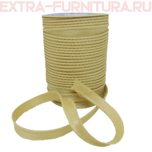 Кант атласный 12 мм, 72 ярда, цв. 276 бежевый светлый А