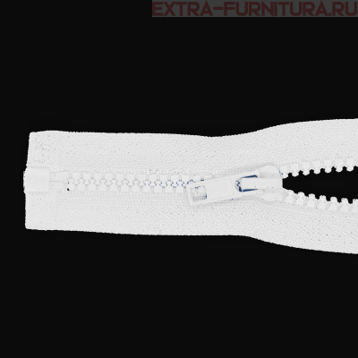 Молния Трактор Т5 1 замок 120 см, цв.белый