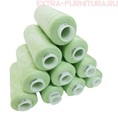 Нитки IDEAL бытовые 40/2 366м, цв.403 мятный (уп.10шт)