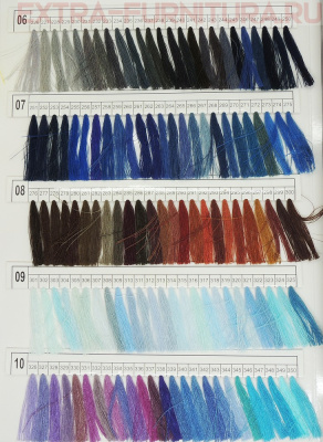 Карта цветов МАХ BASIC и IDEAL нитки