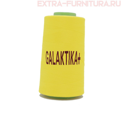 Нитки GALAKTIKA  40/2 п/э  4000 ярдов, цв.134 желтый светлый