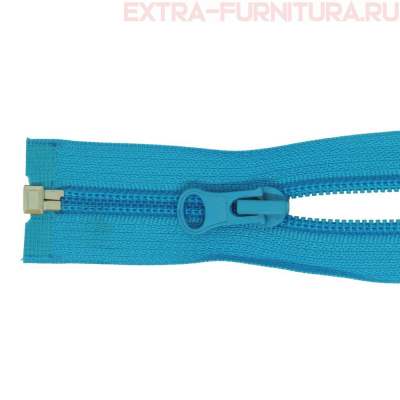 Молния Спираль разъемная дл. 75см, Т5, цв.274 голубая бирюза LOGO