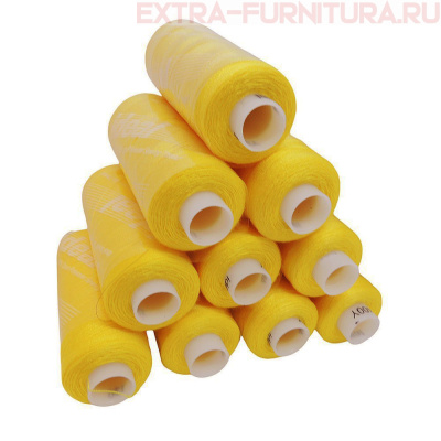 Нитки IDEAL бытовые 40/2 366м, цв.137 желтый (уп.10шт)