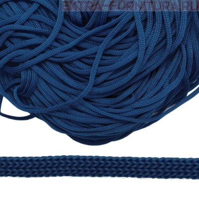Шнур  ПП 5мм, цв.205 темно-синий, уп.100м, пл.4,6 гр/м, арт.В501